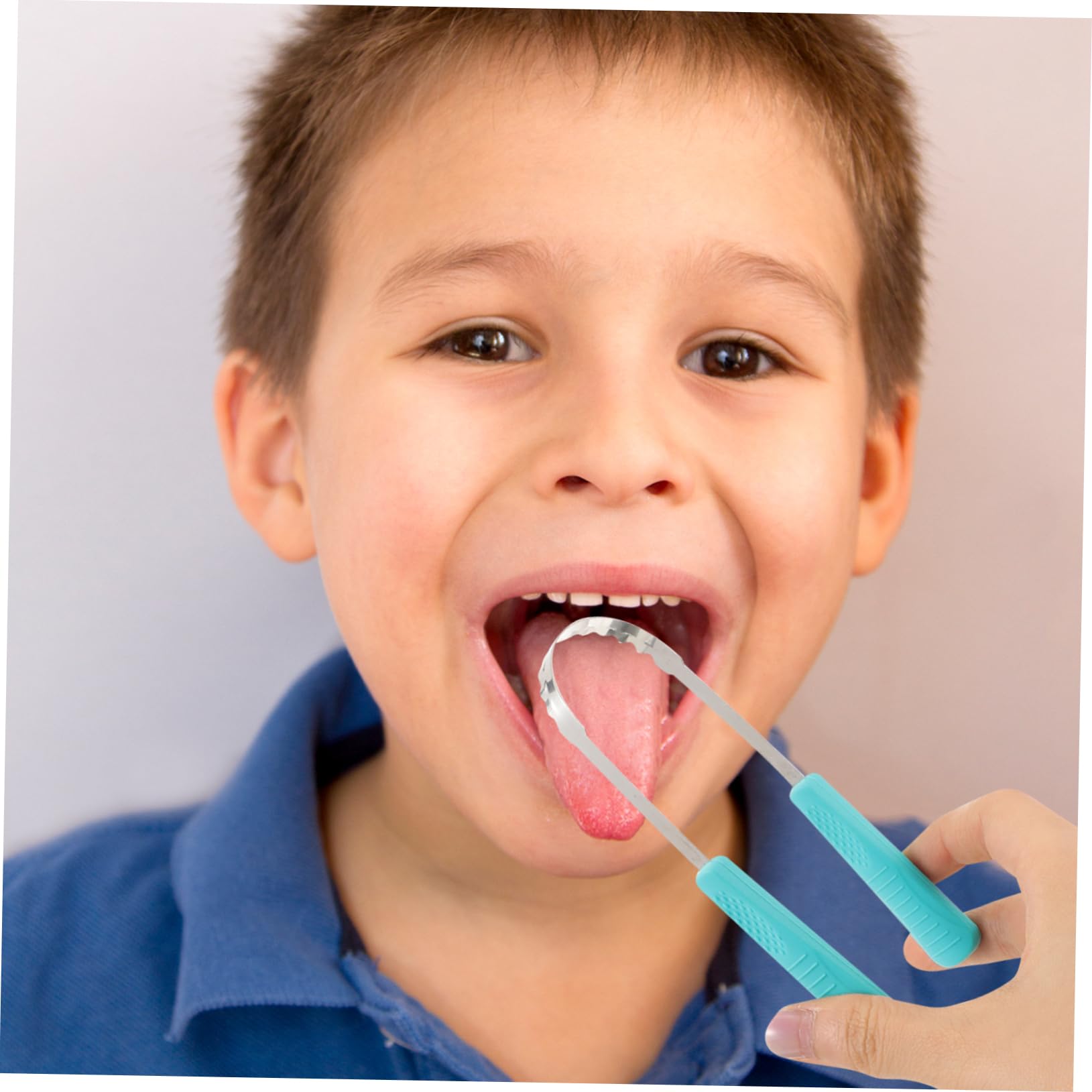15pezzi Raschietto Per Lingua Silicone Per Della Lingua Strumento Portatile Per Combattere e Rimuovere Residui Per Orale