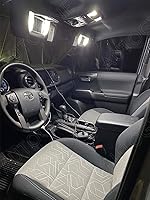 Vista 4 de Kit de 15 luces LED interiores blancas para Toyota Sienna 2011 2012 2013 2014 2015 2016 2017 2018 2019 2020 2021 paquete de bombillas LED interiores