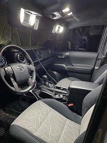 Miniatura 4 de Kit de 15 luces LED interiores blancas para Toyota Sienna 2011 2012 2013 2014 2015 2016 2017 2018 2019 2020 2021 paquete de bombillas LED interiores