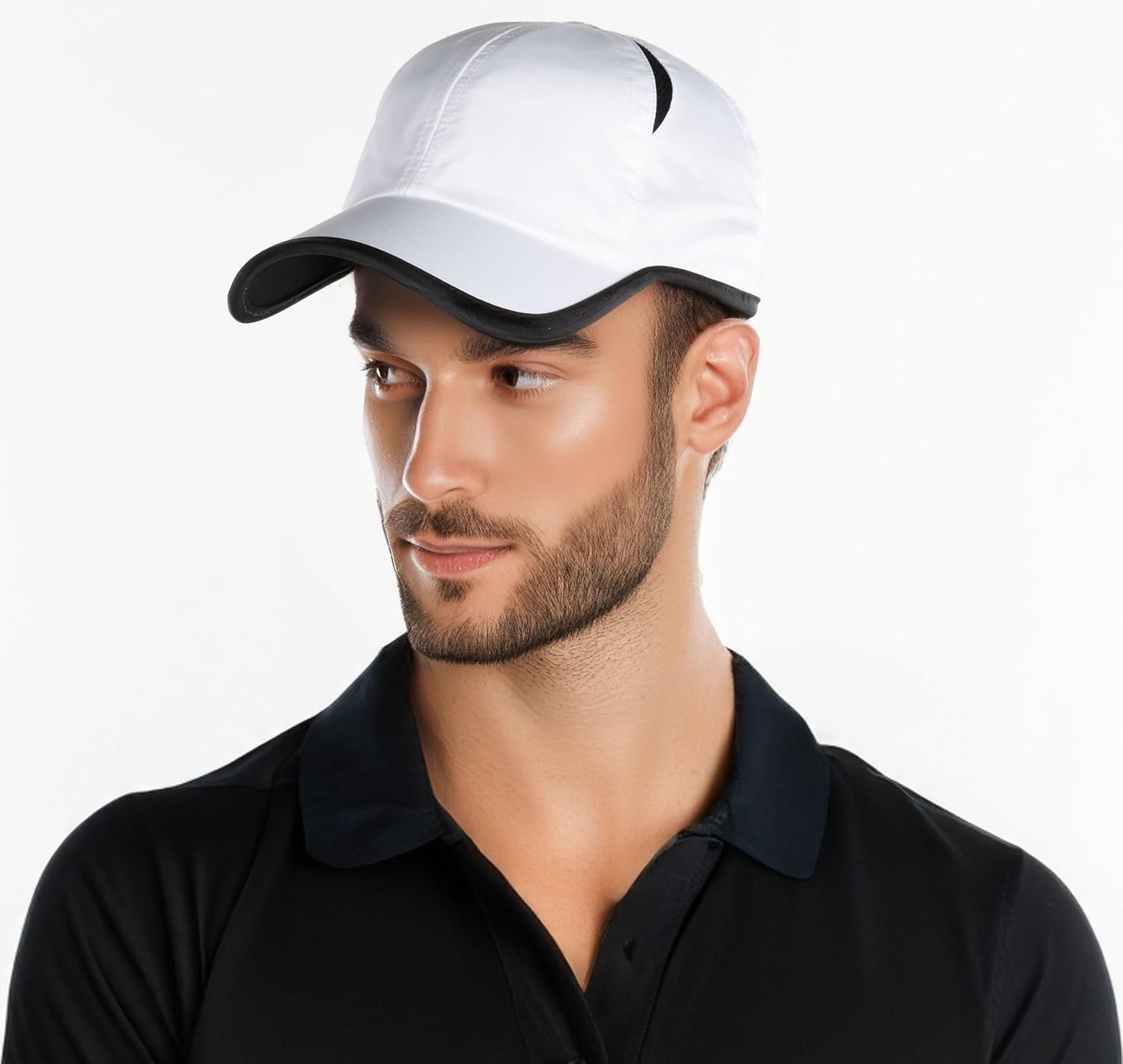 Funky Junque Waterproof Lightweight Quick-Dry Baseball Cap – Breathable Running Hat with Adjustable Strap, UV Sun Protection - Image 2