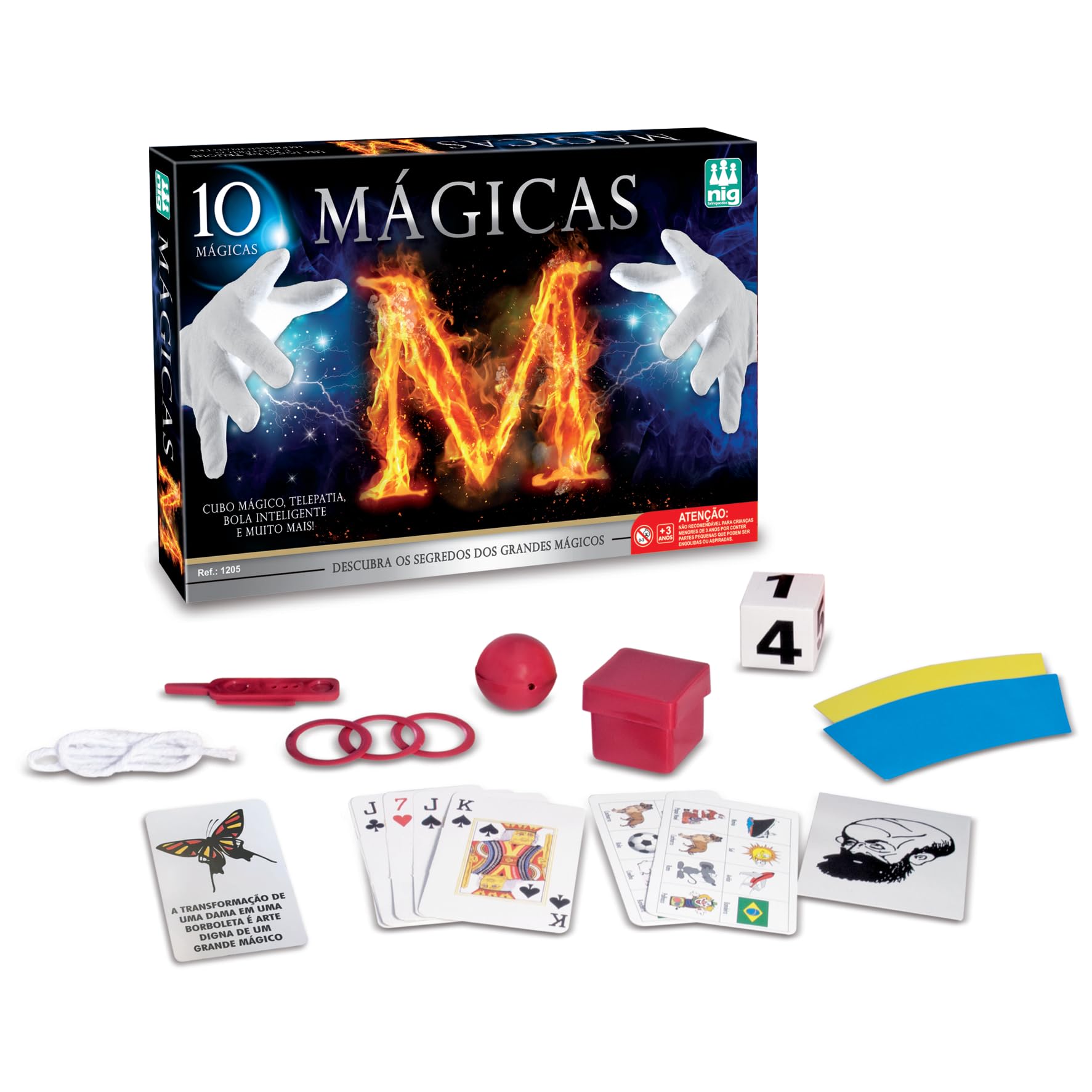Kit de Mágicas M, Nig Brinquedos | Amazon.com.br