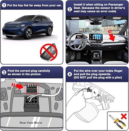 Miniatura 2 de Fitcamx La cámara de tablero 4K se adapta para Volkswagen ID.4 2021-2025 y Audi Q4 e-tron Sportback 2022-2026, aspecto de fábrica OEM, video UHD