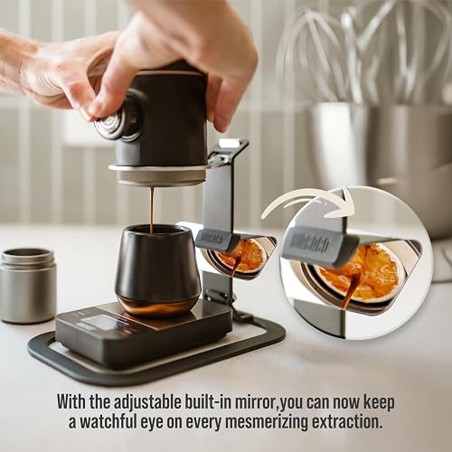 WACACO Picopresso Portable Espresso Maker with Official Stand Bundle