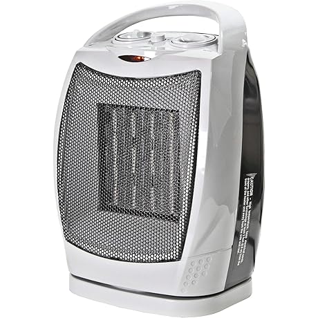 Comfort Zone CZ449E Portable Oscillating Space Heater