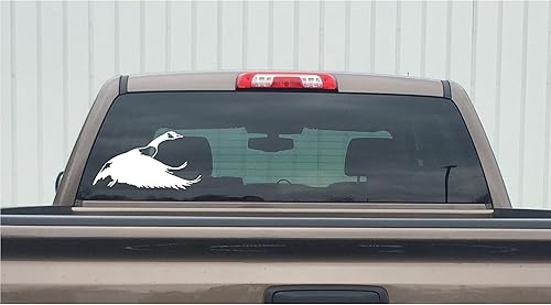 Miniatura 2 de Waterfowldecals Calcomanía de caza de ganso para decoración de pared 2006 (mediano, negro)