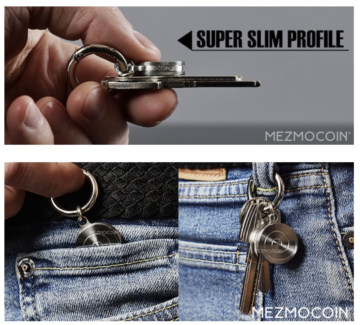 JP GAMES LTD Mezmocoin Nano, Edelstahl Helix Edition Original Authentisch