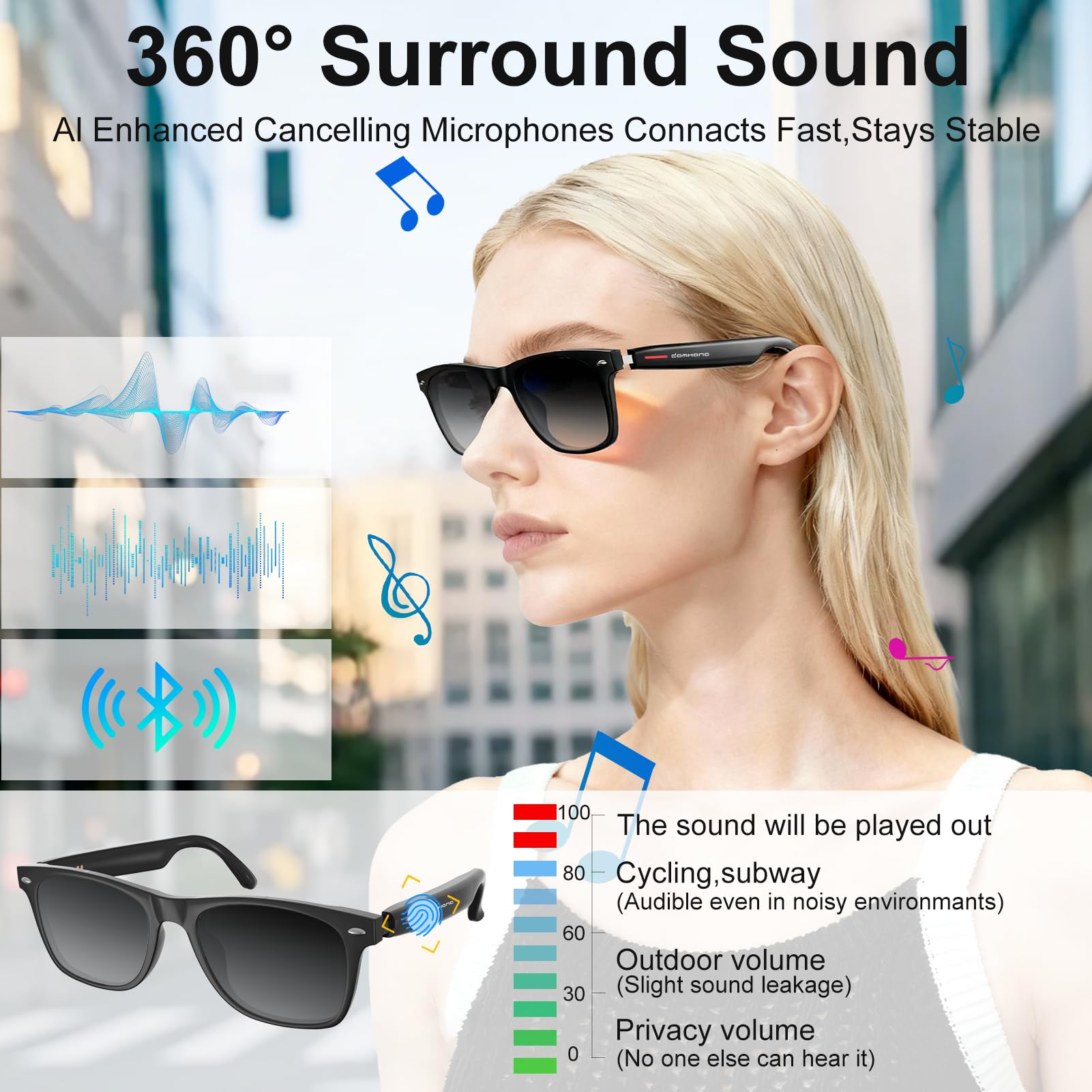 AI Smart Glasses With Chat GPT For Women And Men, Zimbabwe - View #12