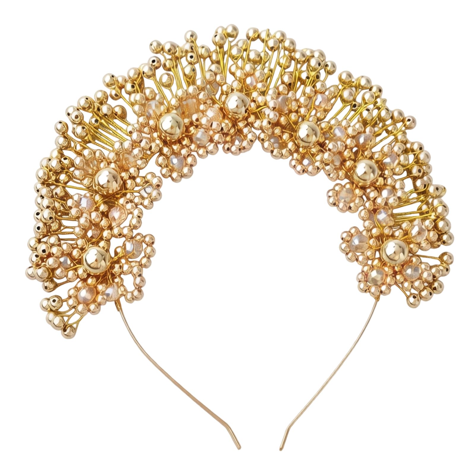 Fascia per capelli da sposa in perle, lega, per servizi fotografici matrimonio Fascia per capelli da sposa