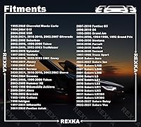 Vista 4 de Rexka 30 unids Splash Shield Fender Liner Cowl Grille Parachoques Cubierta Retenedor Clip Sujetador 10134407 para GM 10134407 Buick Cadillac