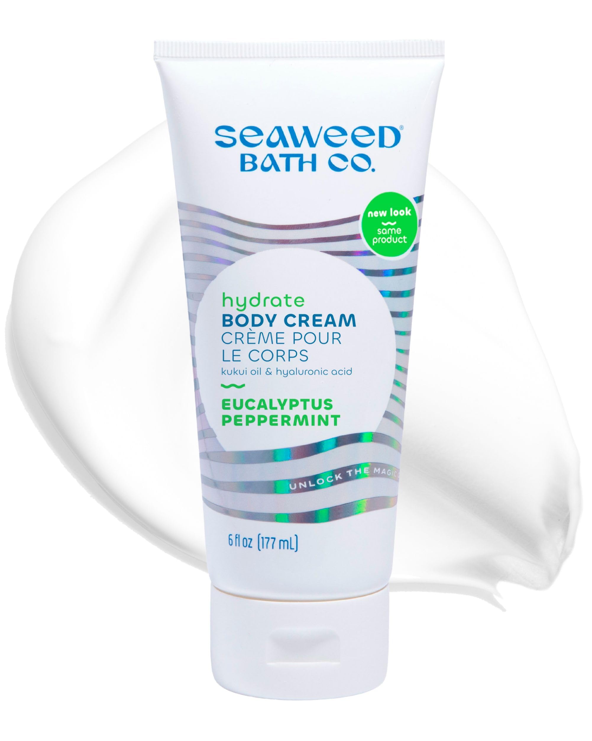 - Seaweed Bath Company Cream Body Euc & Pprm, 6 fl oz