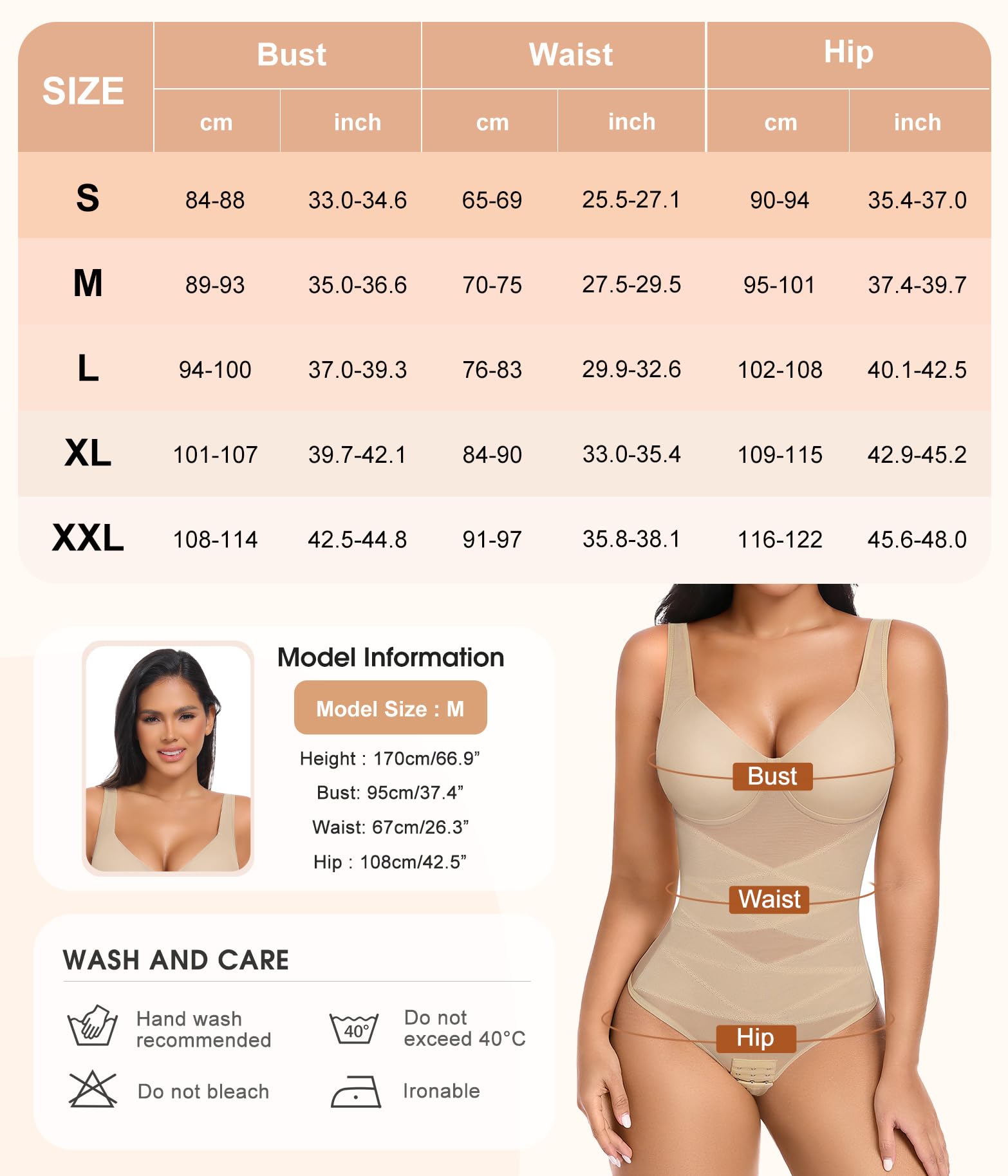 Niwicee Body Contenitivo Modellante Donna Shapewear Bodysuit Pancia Piatta Guaina Contenitiva Perizoma Intimo Snellente Shaper Shaping Spallino Regolabile Mesh Fajas