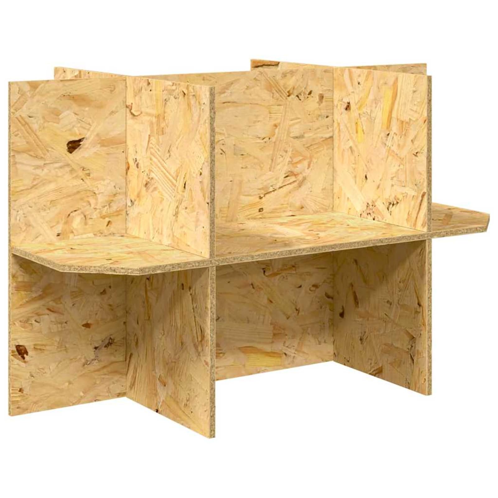 Terrario per Rettili e Roditori 80x50x100 cm in OSB e Vetro con Porte Scorrevoli, Base e Termometro - Design Rustico e Naturale per Interni