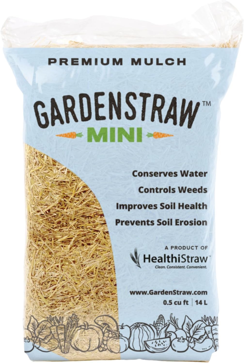 Wheat Straw Garden Mulch Great for Strawberry Patch and