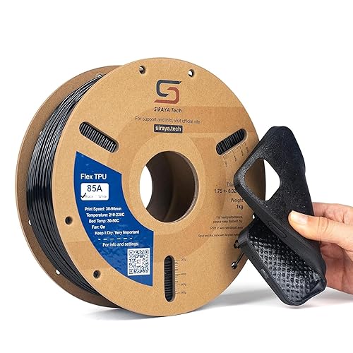 Siraya Tech Flex TPU Filament - 85A Shore, ISO 10993,