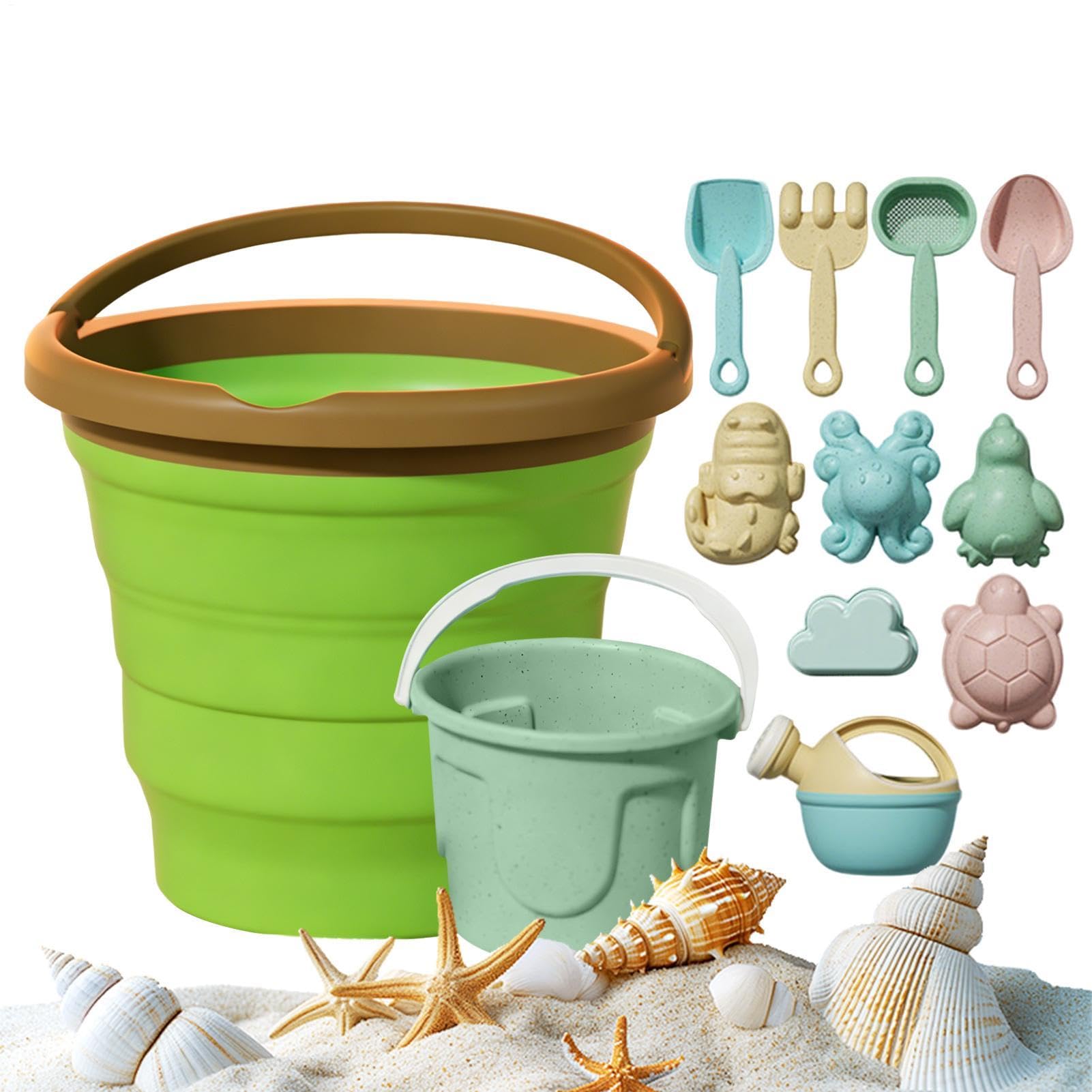 de sable pour la plage Seau Pliable Moules Et Pelle