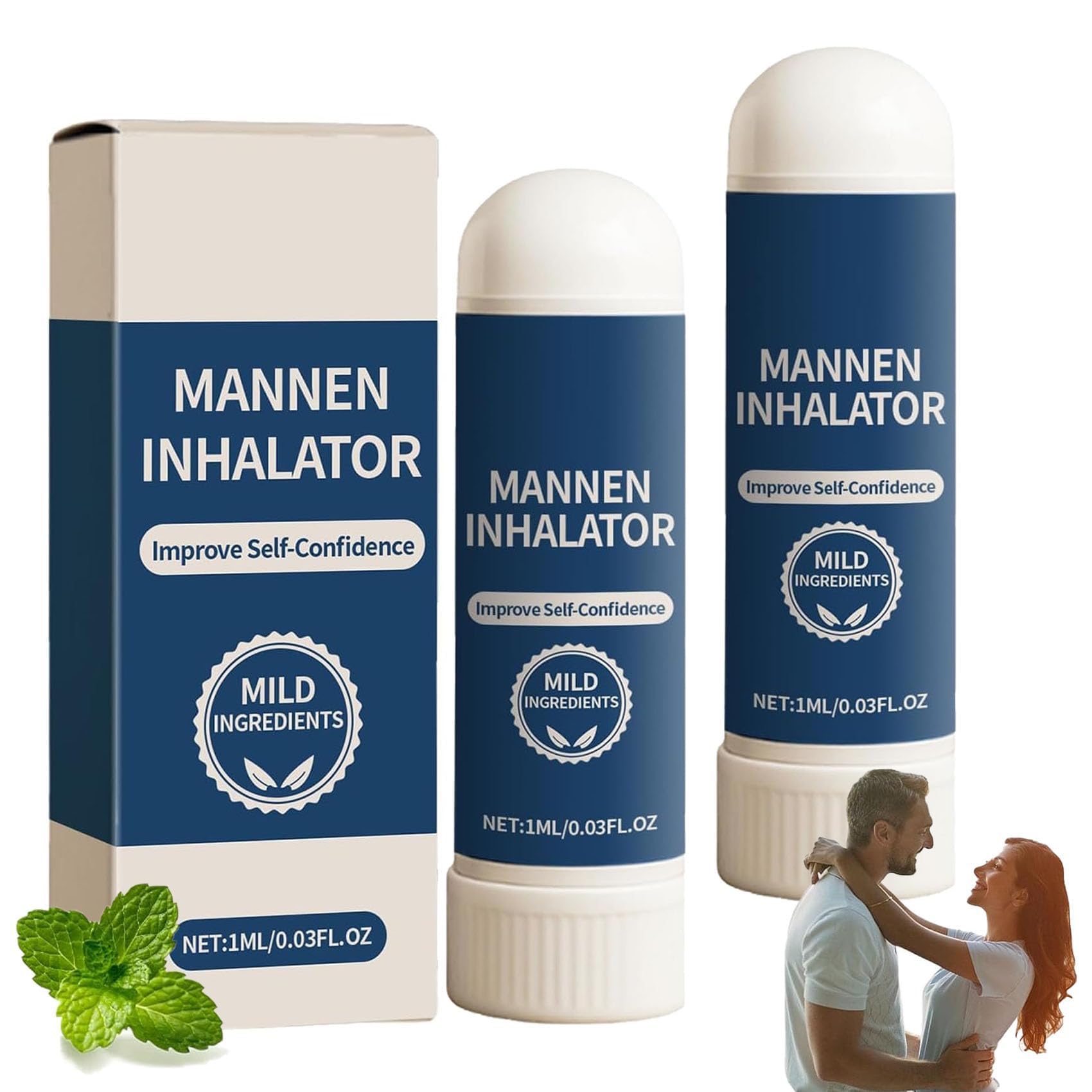 Surfgow Nasal Sticks, a Natural Men's Nasal Inhaler, revitalizes and rejuvenates, Perfect for Daily Care.