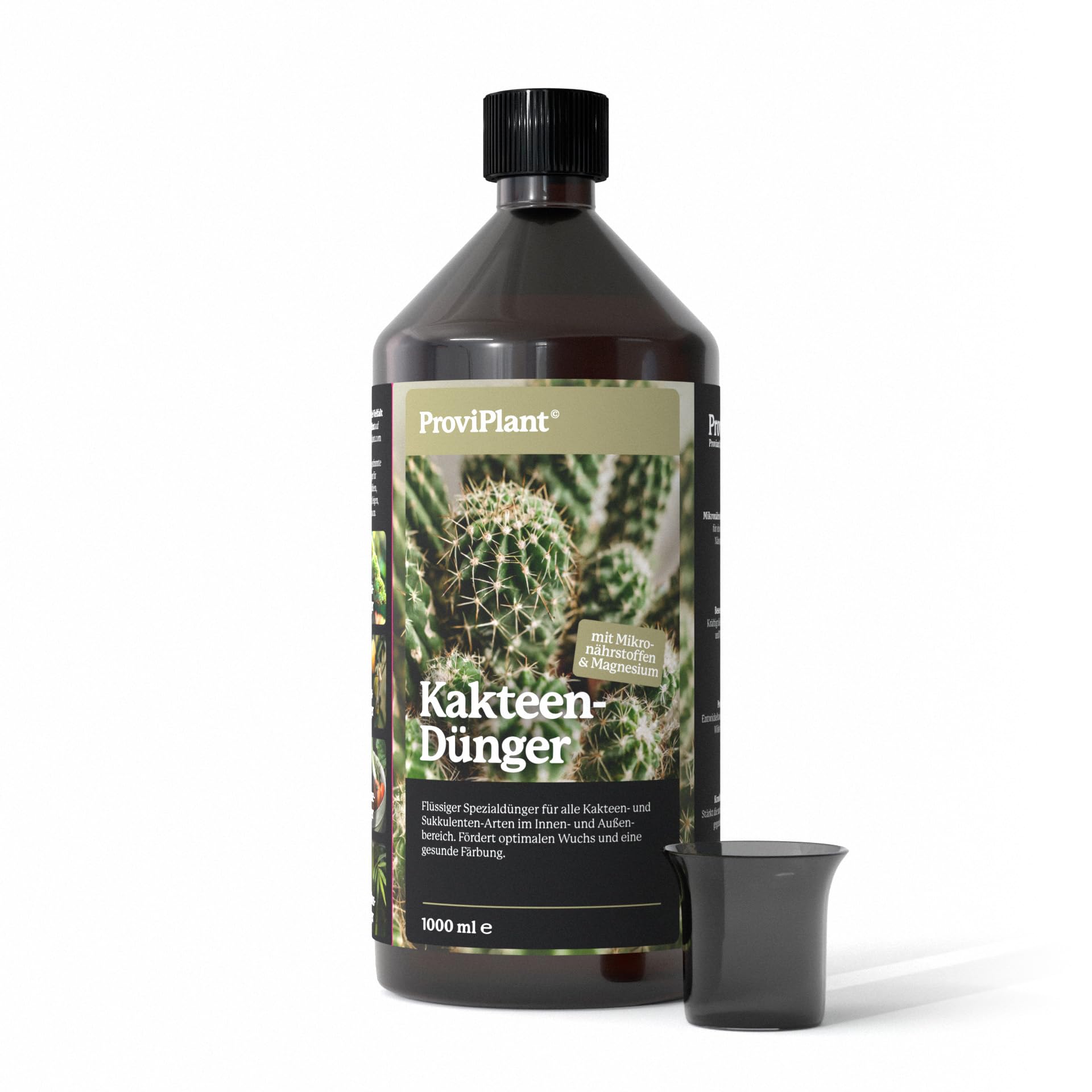 Engrais liquide pour cactus - Pour cactus, plantes succulentes et plantes séchées - 1 litre de concentré pour jusqu'à 200 litres d'eau d'arrosage - Convient pour l'intérieur et l'extérieur