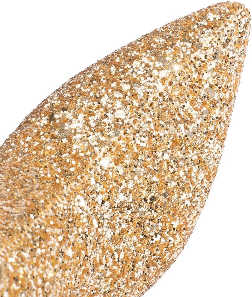 KOKOMOMO Sparkly Sequin Cowgirl Boots Pointed Toe Chunky High Heel Ankle Boots