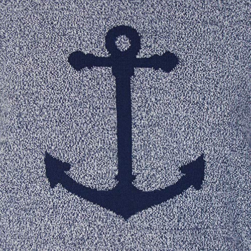 Image of Nautica Women's Anchor Intarsia Pullover Sweater