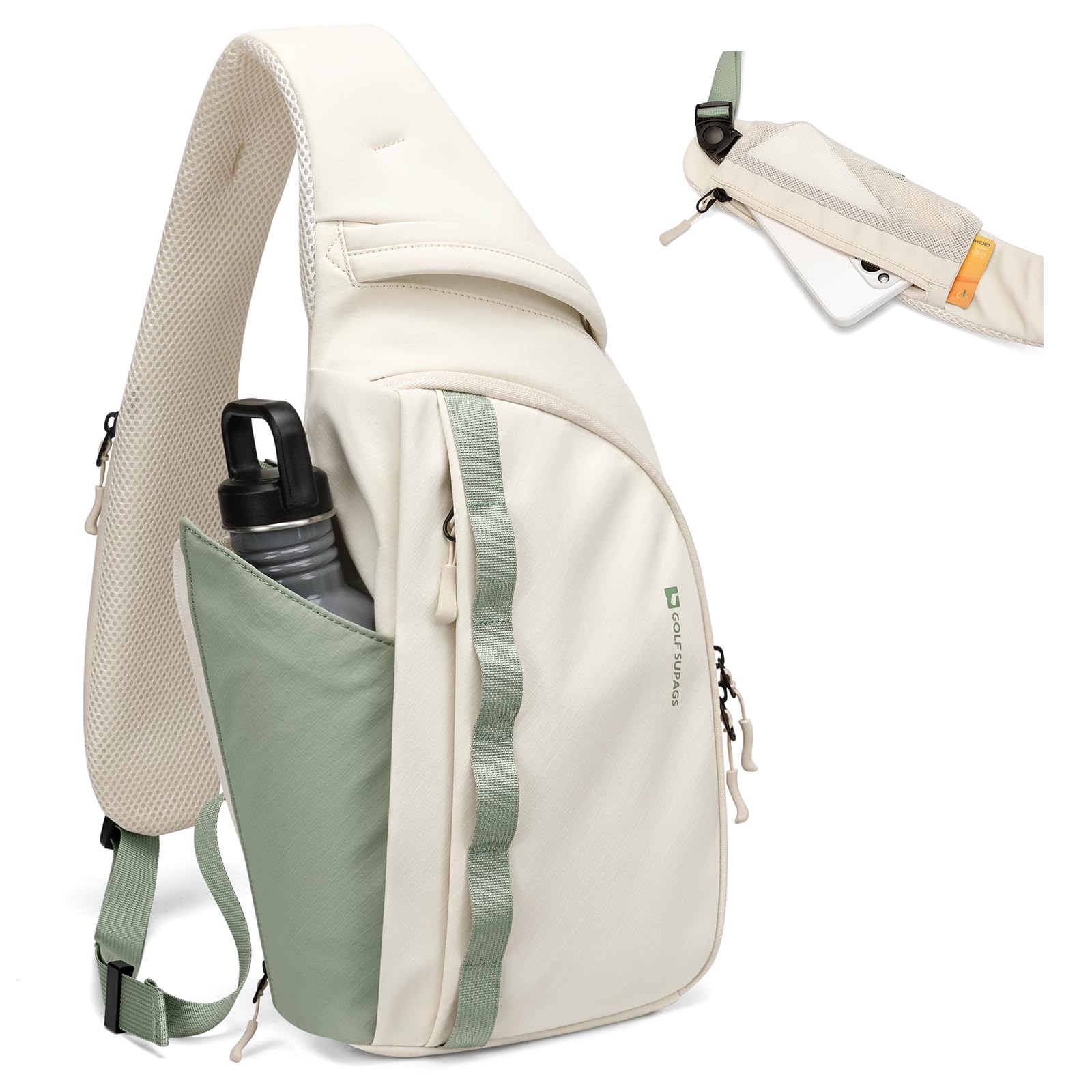 GOLF SUPAGS Sling Crossbody Bag for Men Women Tactical Shoulder Daypack Crossbody Chest Bags Casual Travel Hiking Sport Gym-image-40