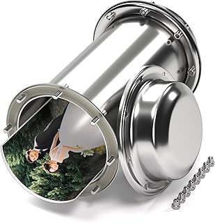 Time Capsule, 10.2in Waterproof Time Capsule Container, 304 Stainless St...