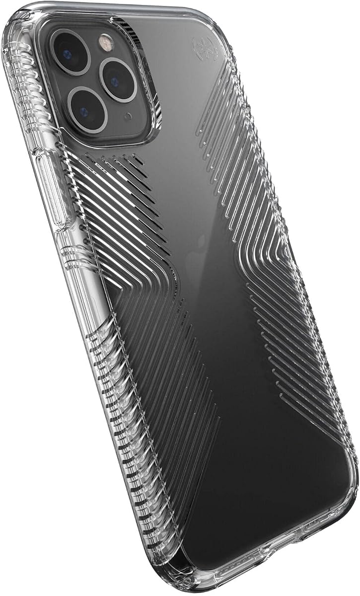 Products Presidio Perfect-Clear with Grip iPhone 11 PRO Case, Heavy Duty Protection, Clear/Clear (136447-5085)
