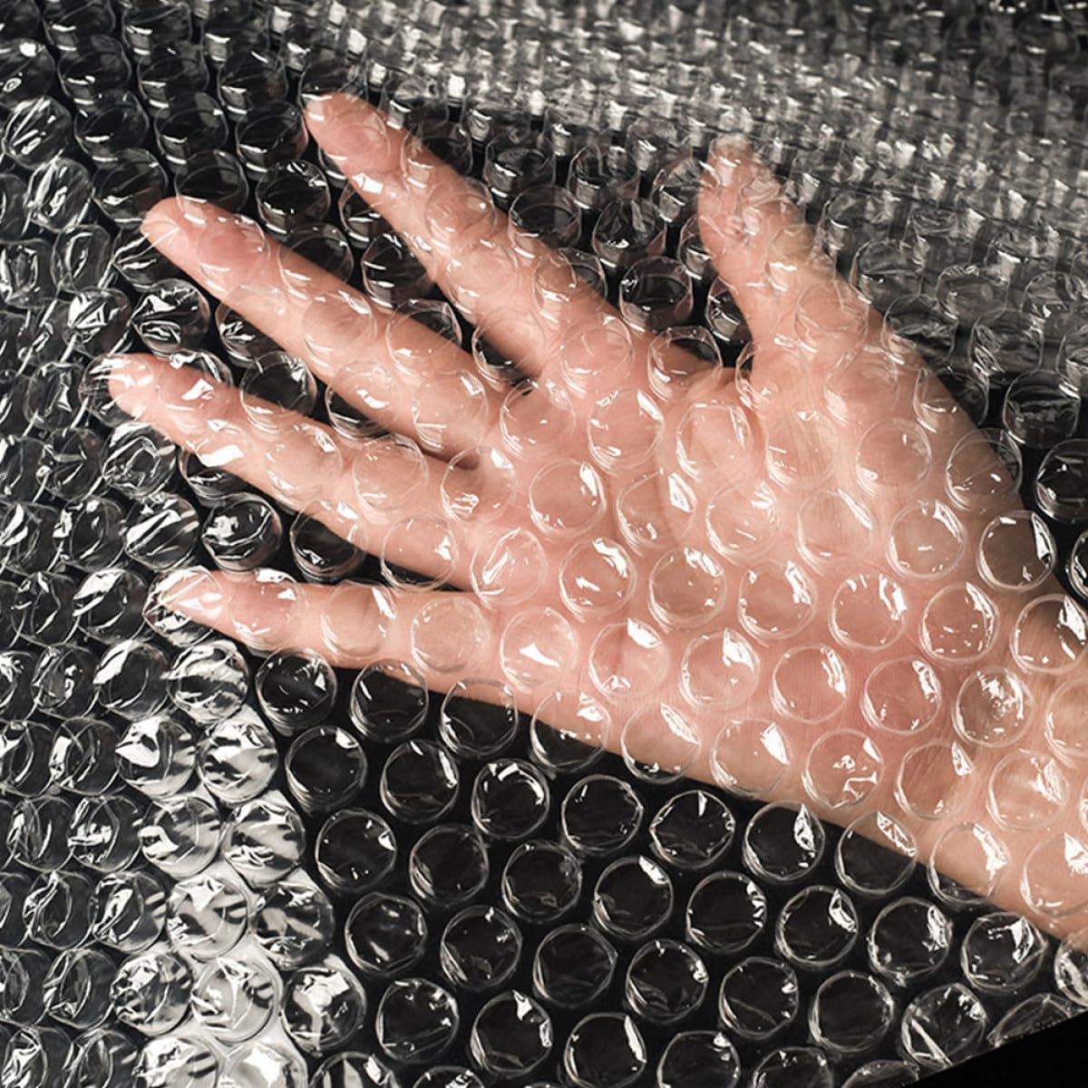 Uonlytech Film à Bulles Transport D'emballage Antichoc, en LDPE Rouleau pour Protection de Verre et Verre et Objets Artisanaux