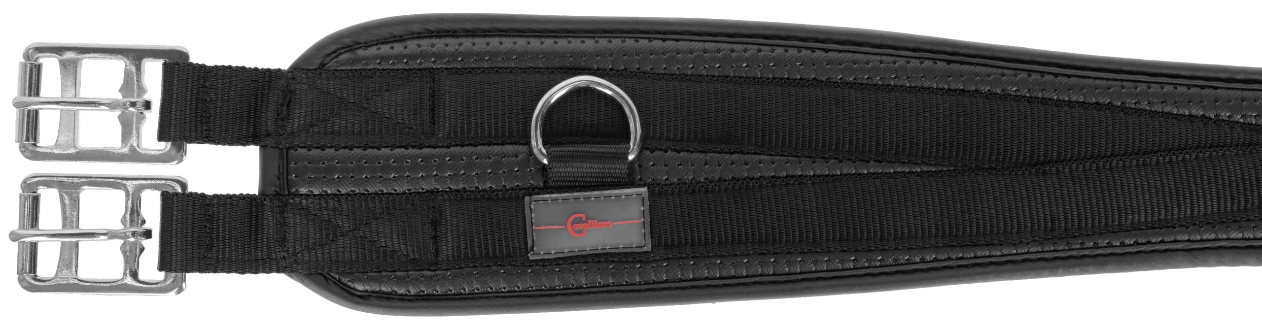 Kerbl 321058 Curved Saddlegirth - Black, 140 cm