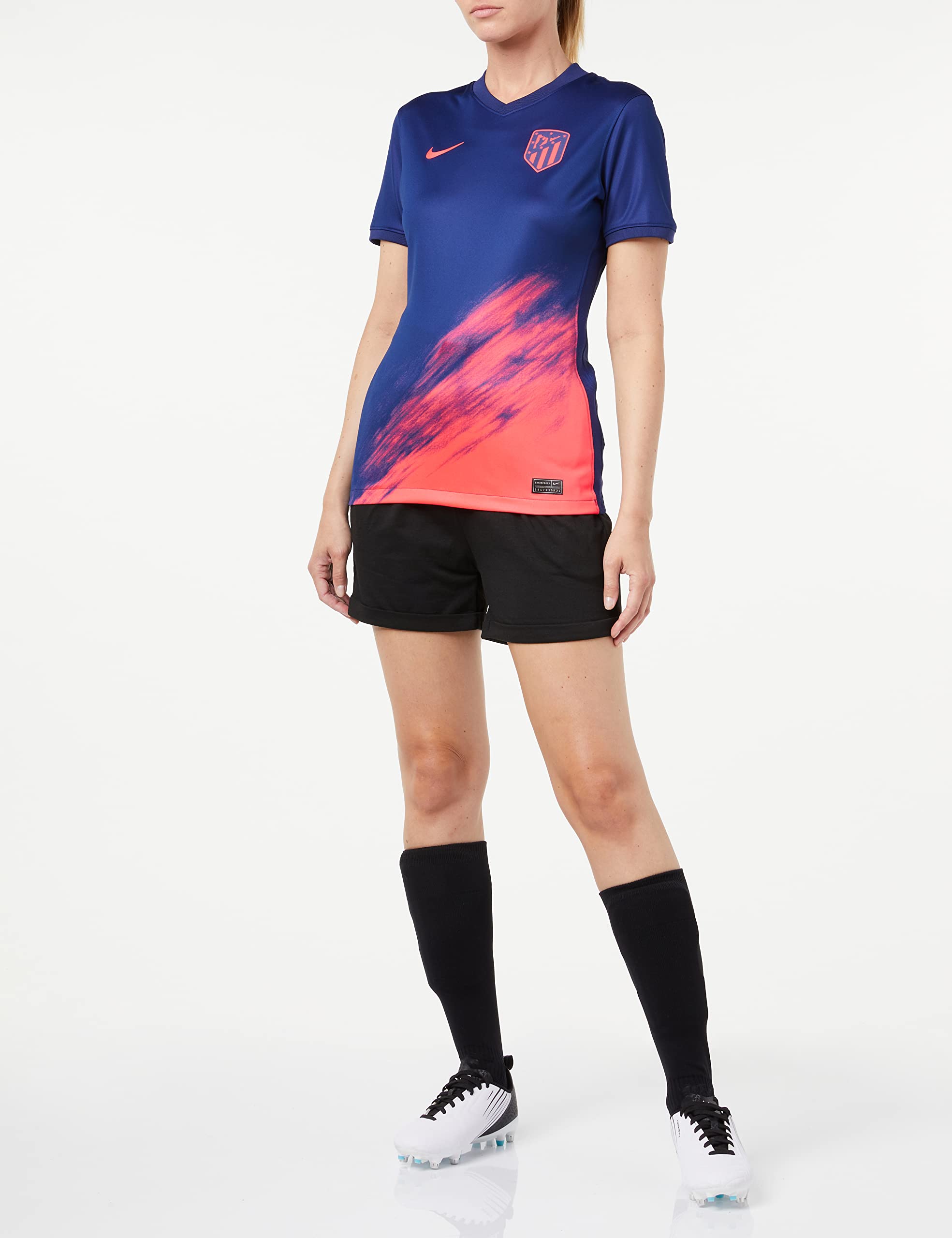 NIKE Atlético de Madrid, Temporada 2021/22, Equipación de Juego, Camiseta Segunda Equipación Camiseta Mujer