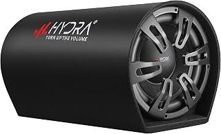 Hydra HY-Sonic 10ABT 10 Inch Active Car Basstube with Inbuilt Amplifier Powered Subwoofer (RMS Power: 450 W) Price In India