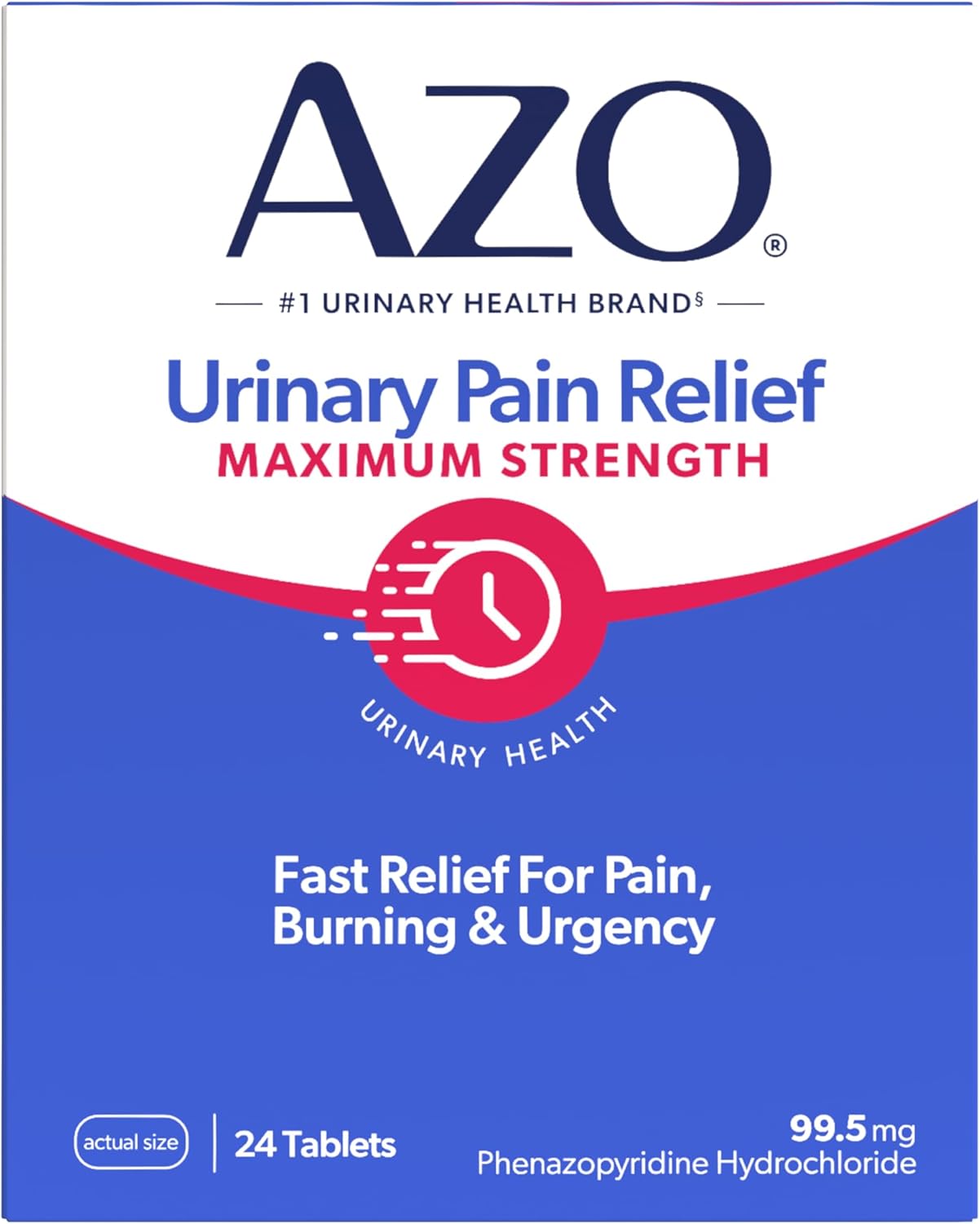 AZO Urinary Pain Relief Maximum Strength, Fast relief...