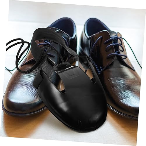 Miniatura 3 de Housoutil 1 par de cubiertas de punta de acero para zapatos de punta de acero cubiertas de zapatos reutilizables cubiertas de zapatos cubiertas de