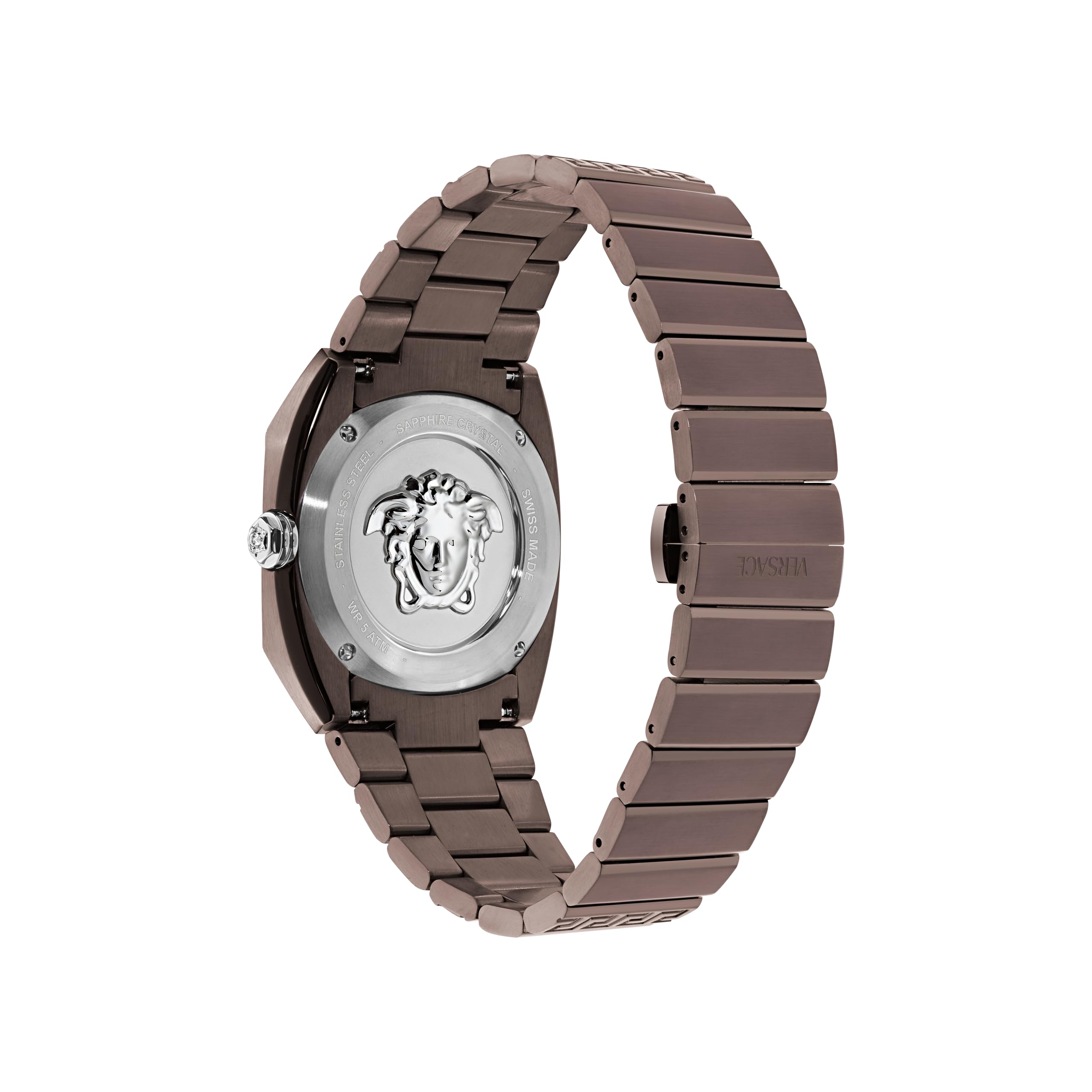 Versace Medusa Antares Swiss Made - Reloj de Pulsera analógico de Cuarzo para Hombre