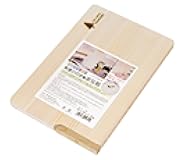 Umezawa 44301 Wooden Cutting Board, Hinoki Tone, Freestanding Stand, 10.6 x 7.1 x 0.6 inches (27 x 18 x 1.5 cm), Made in Japan