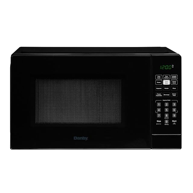 Danby DBMW0921BBB 0 9 cu ft Countertop Microwave in Black