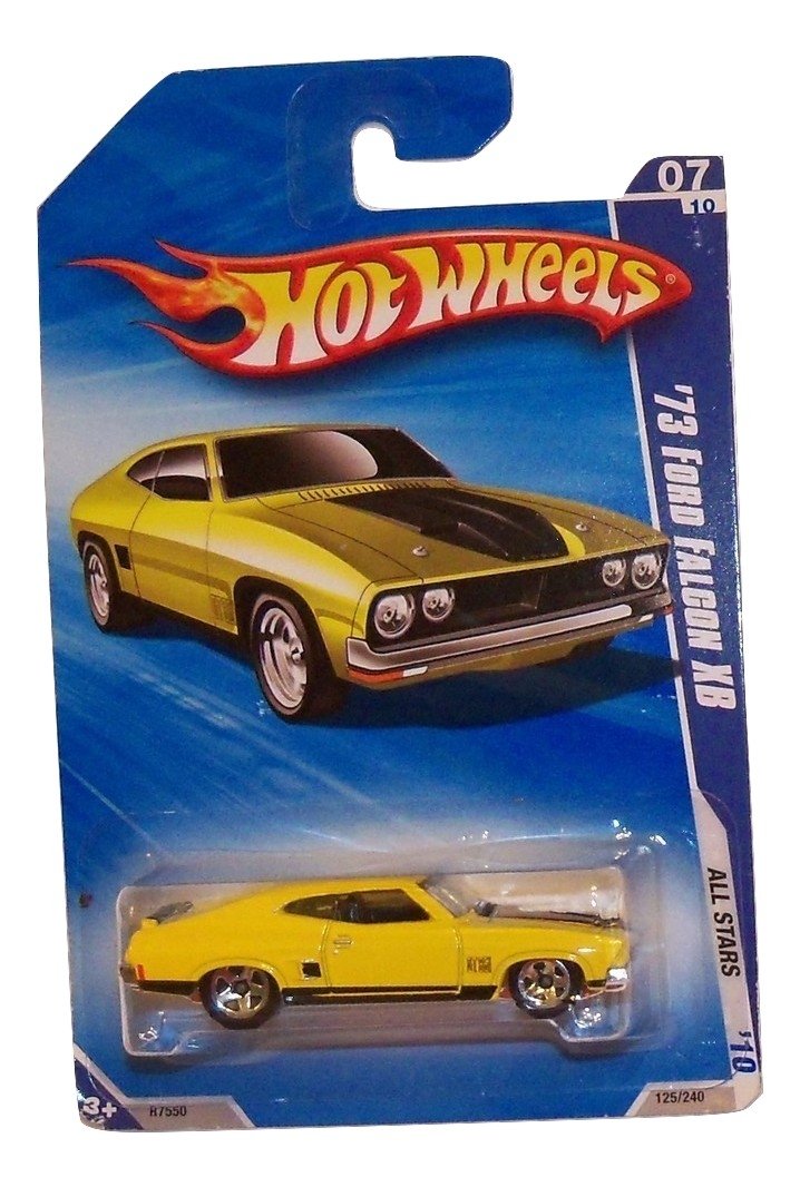 Amazon.com: Hot Wheels 2010 All Stars 07/10 Yellow '73 Ford
