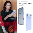 YATWIN Silicone Case for iPhone 17 Air, Soft-Touch, Shockproof, DustProof, Antiskid Phone Cover for Apple iPhone 17 Air - Lilac gallery image
