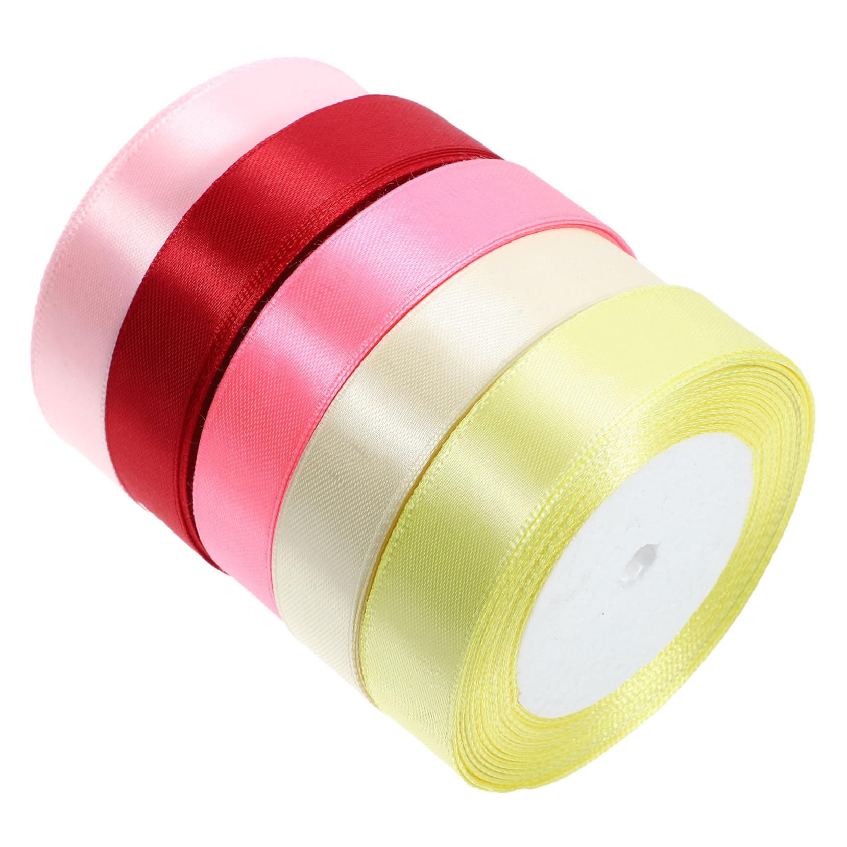STOBOK 20rollen Dekorative Geschenkverpackungsbänder Satin-ribbon Farben Für Bastelarbeiten Blumenarrangements Und Für Feiern Und Besondere Anlässe