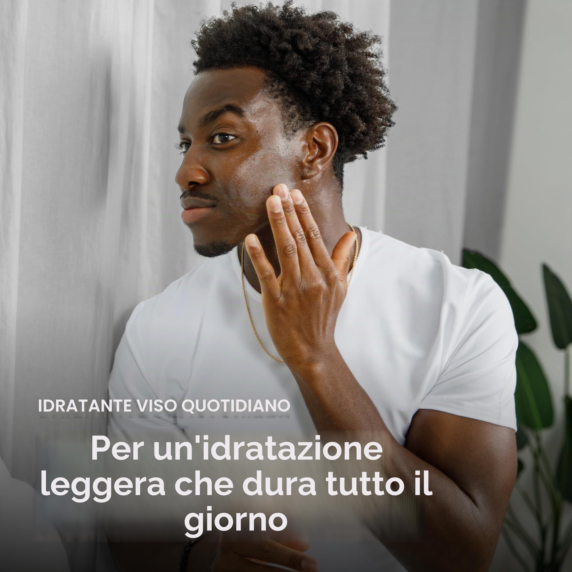 Lumin Balsamo Viso Uomo Idratante (60 mL) - Dopo Barba Anti Irritazione e Rughe