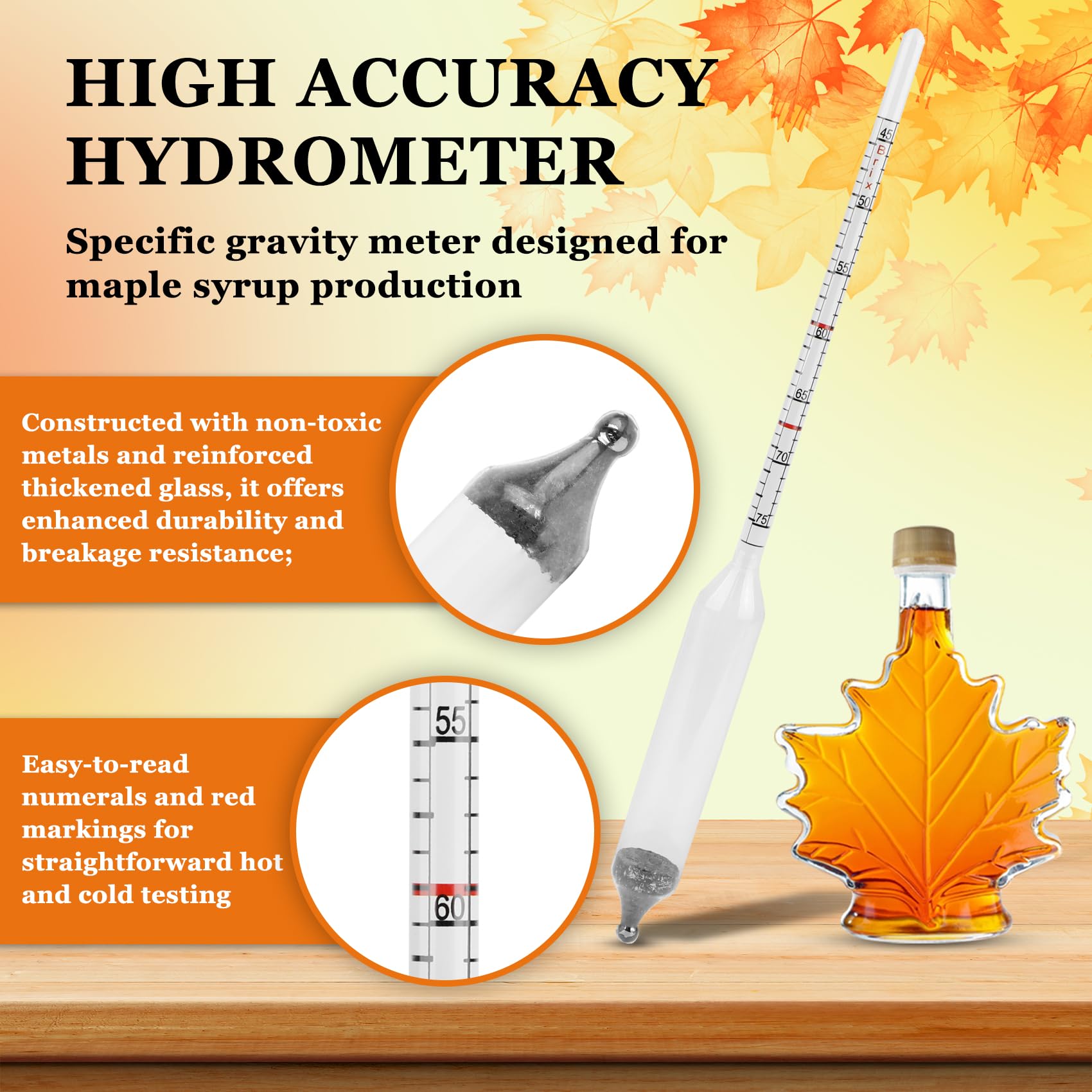 Maple Syrup Hydrometer Test Cup Maple Syrup Making