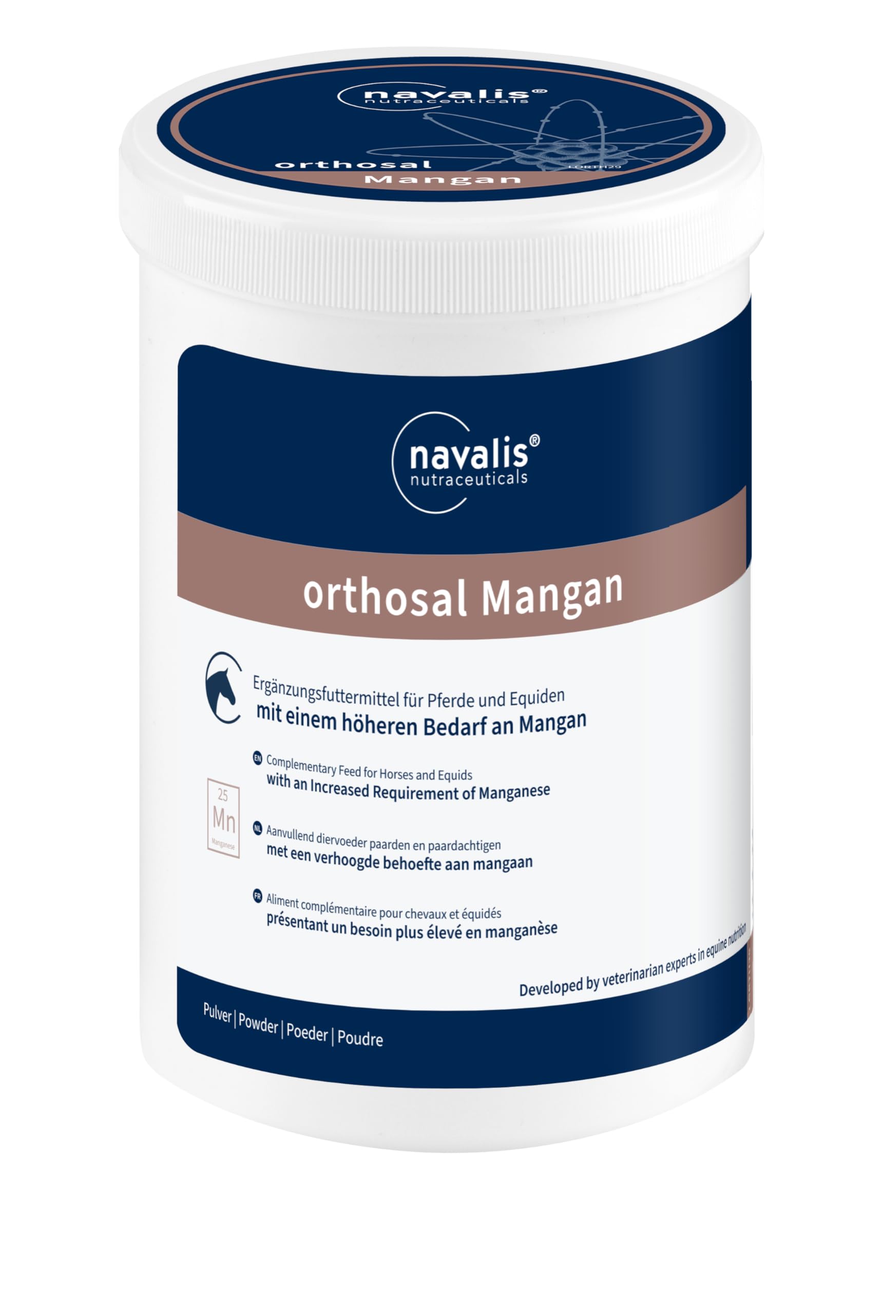 navalis orthosal Mangan Horse – karma uzupełniająca dla koni, opcja: 1000 g