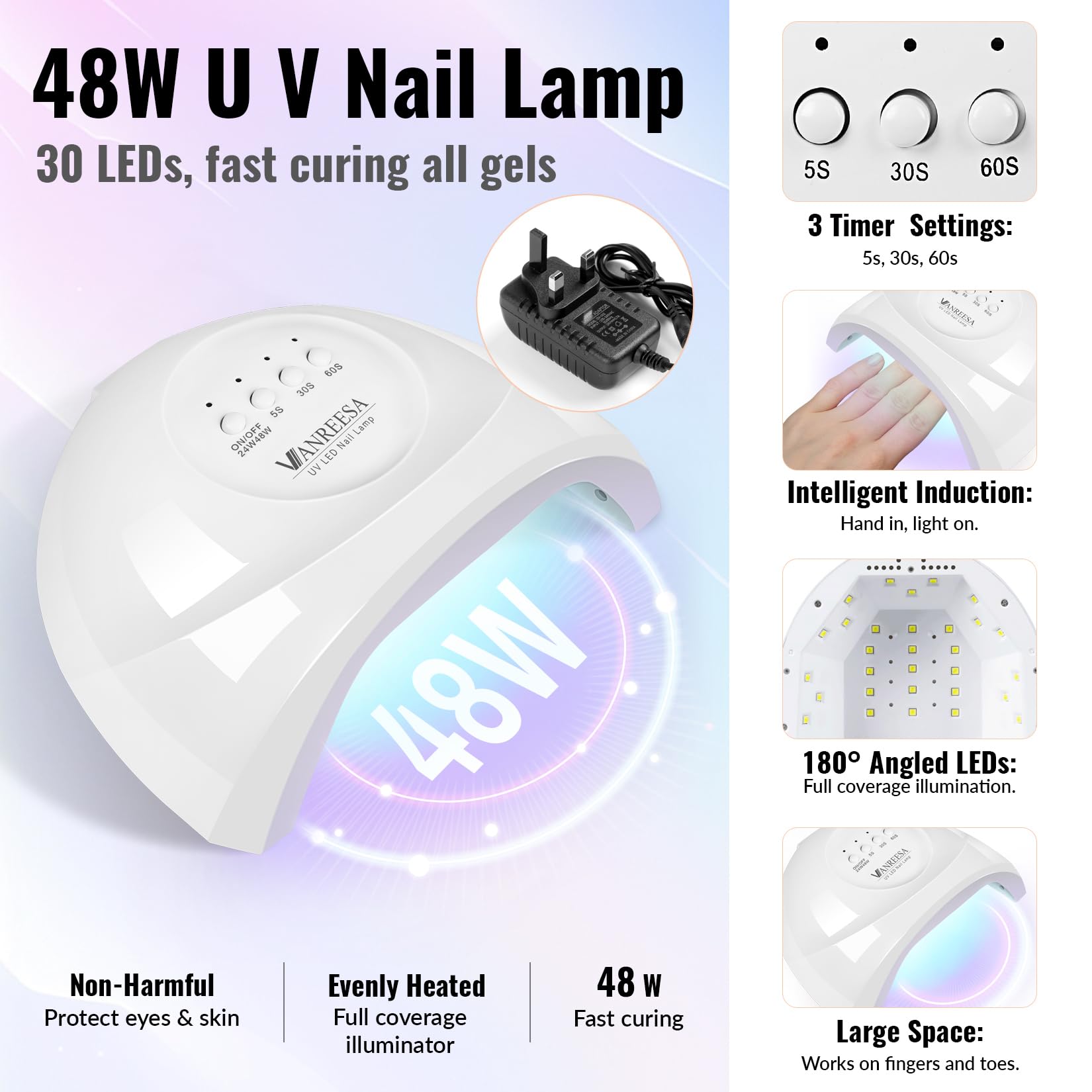 VANREESA Gel Nail Polish Set - Image 3
