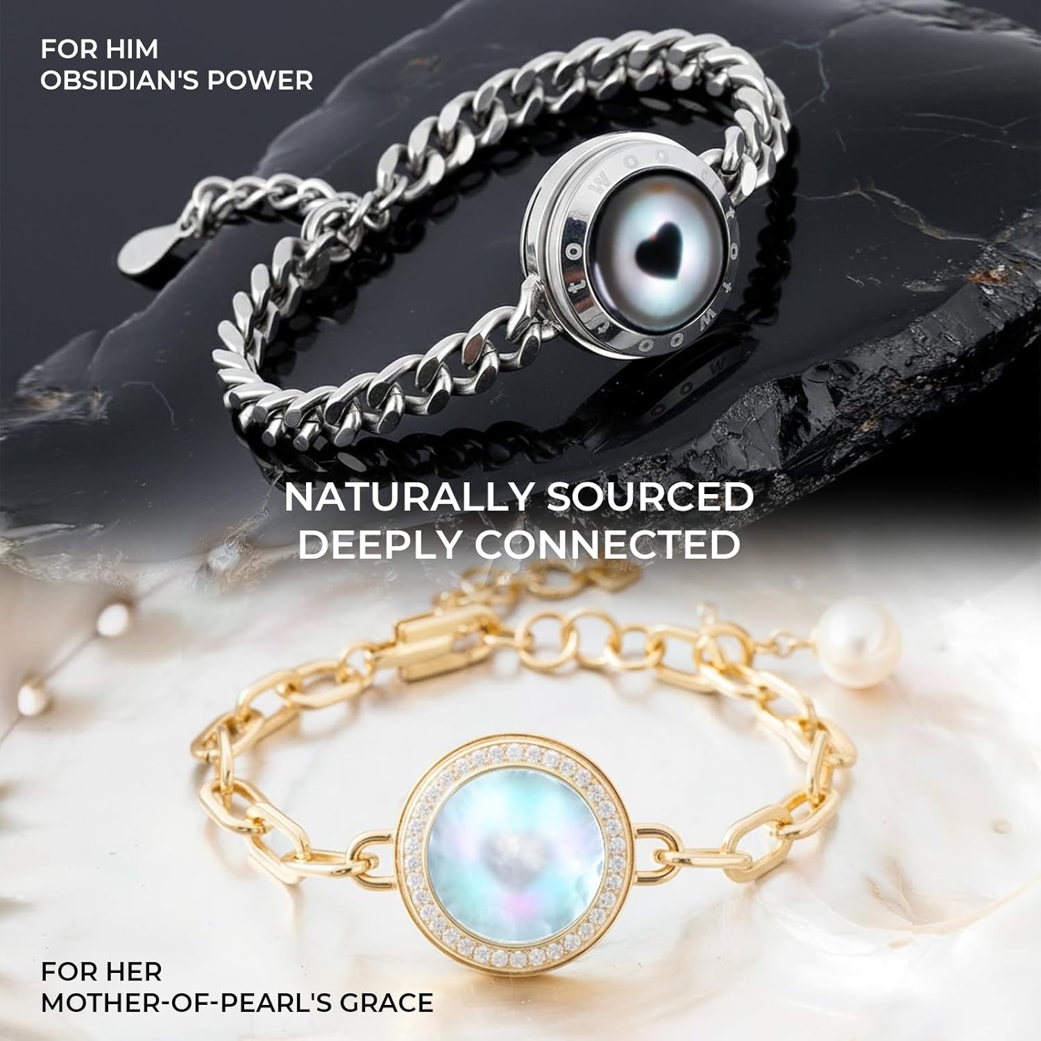 TOTWOO Soul Mate Long Distance Touch Bracelet for Guatemala