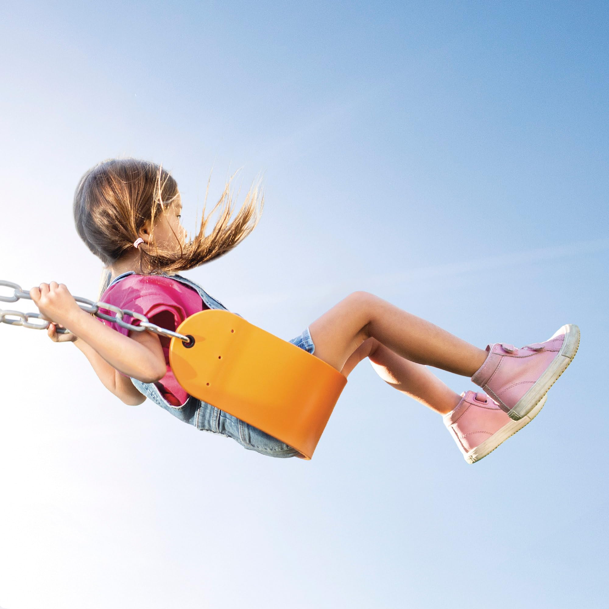 Intex Columpio de Metal con balancín Doble Plaza y Asiento, Regulable en Altura, hasta 144 kg, Columpios para niños 3-10 años, Juegos Exterior, Certificado CE (59000)
