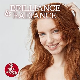 Luseta Red Hair Shampoo & Conditioner Set for Color Treated, Sulfate and Paraben Free for Copper Brightening, Strengthening Follicles With Pomegranate Extract 2 x 16.9oz