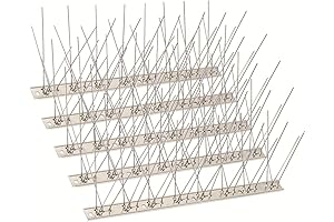 SEEKSEE 10 Pack Bird Spikes : The Safe & Effective Anti-Bird Solution