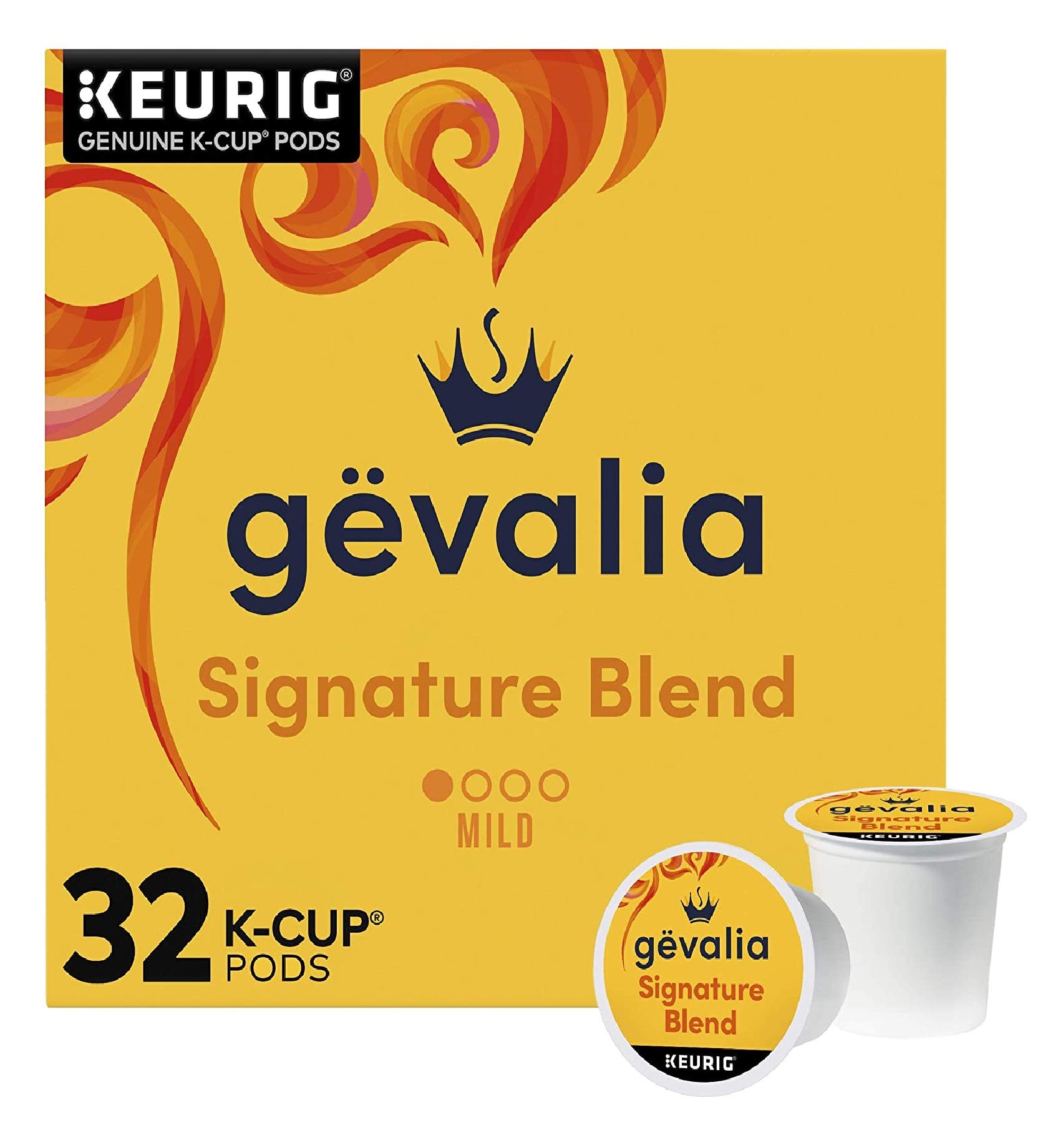 GevaliaSignature Blend Mild Light Roast K-Cup® Coffee Pods (32 ct Box)