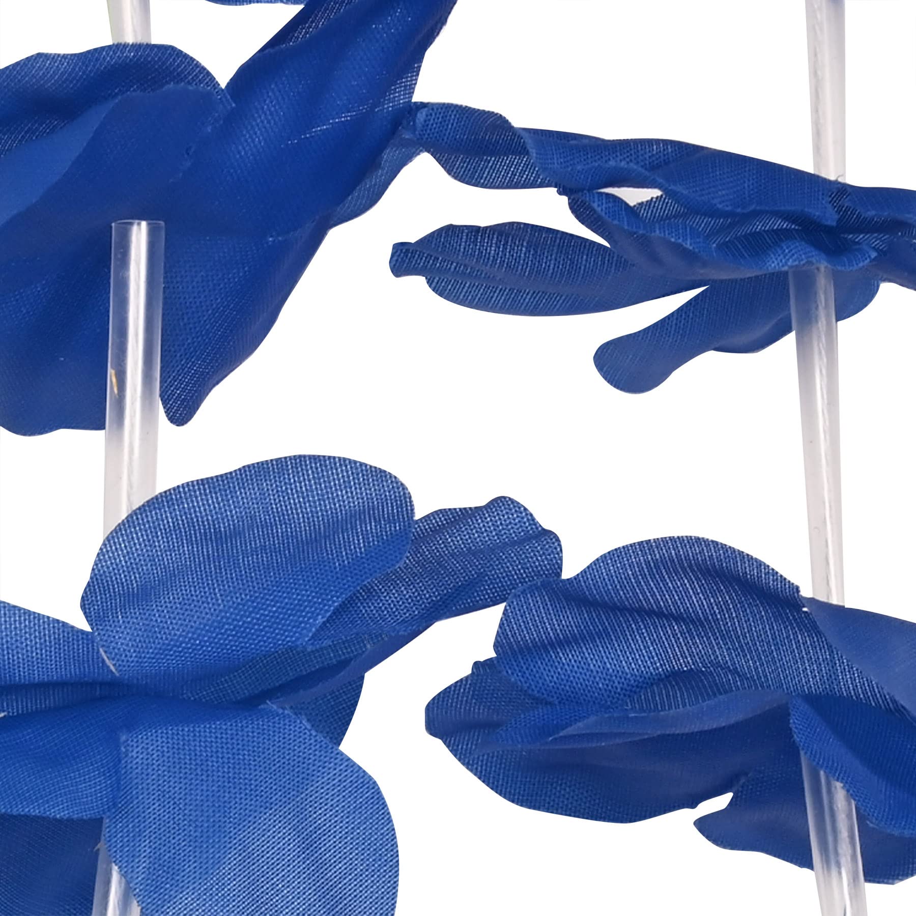 Beistle 6 Leis Hawaiane Floreali Blu In Tessuto Per Feste A Tema Luau – 101,6 Cm - 4