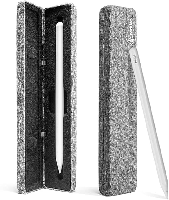 tomtoc Holder Case for iPad Pencil (1st Gen.) and (2nd Gen.), Protective Storage Case for iPad Pen, Travel Carrying Pencil Box Fit for New iPad Pro 2020 / iPad/iPad Air/iPad Mini
