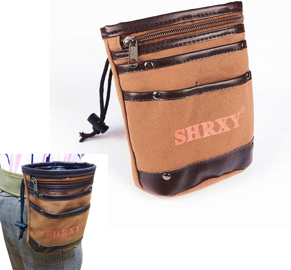 shrxy Metal Detecting Finds Bag Digger Pouch Waist Tools Bag for Detector Accessory